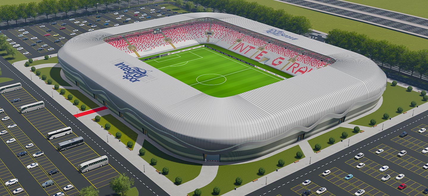 Nous construisons des stades approuvés par la FIFA !